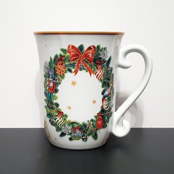NEW RARE Williams Sonoma Set of 4 Twas the Night Before Christmas Mugs - Picture 5 of 7